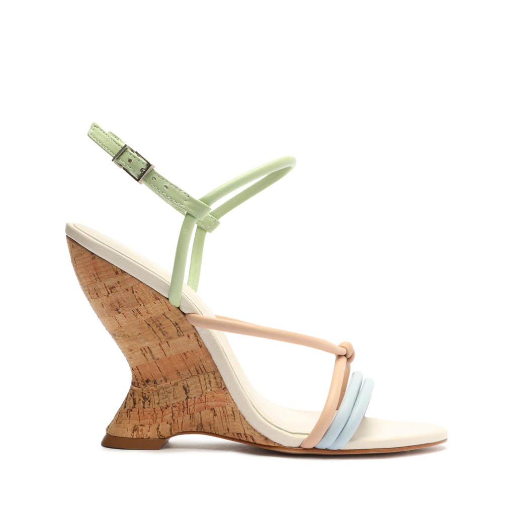 Schutz Daryl Nappa Leather Sandal