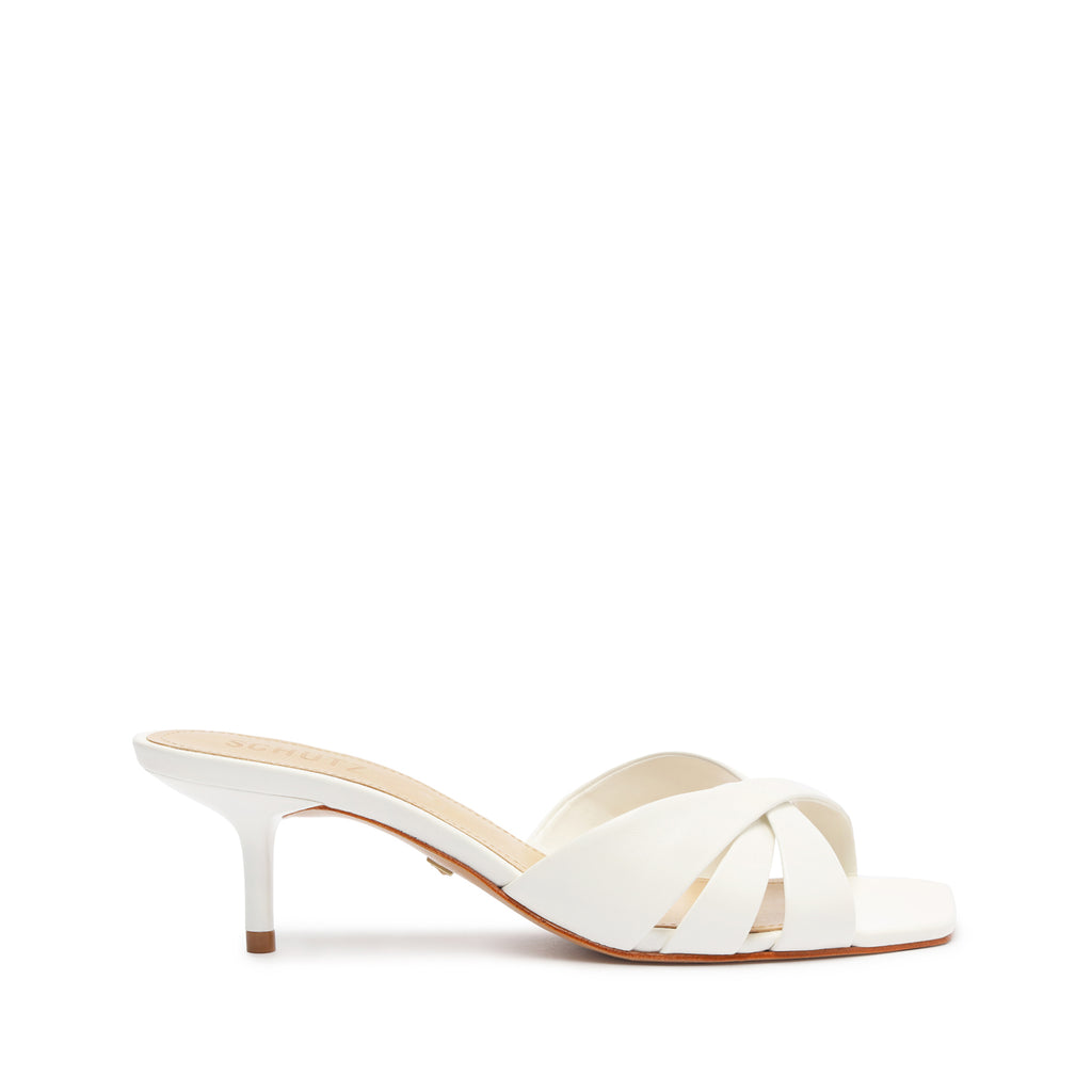 Schutz Keefa Mule Leather Sandal