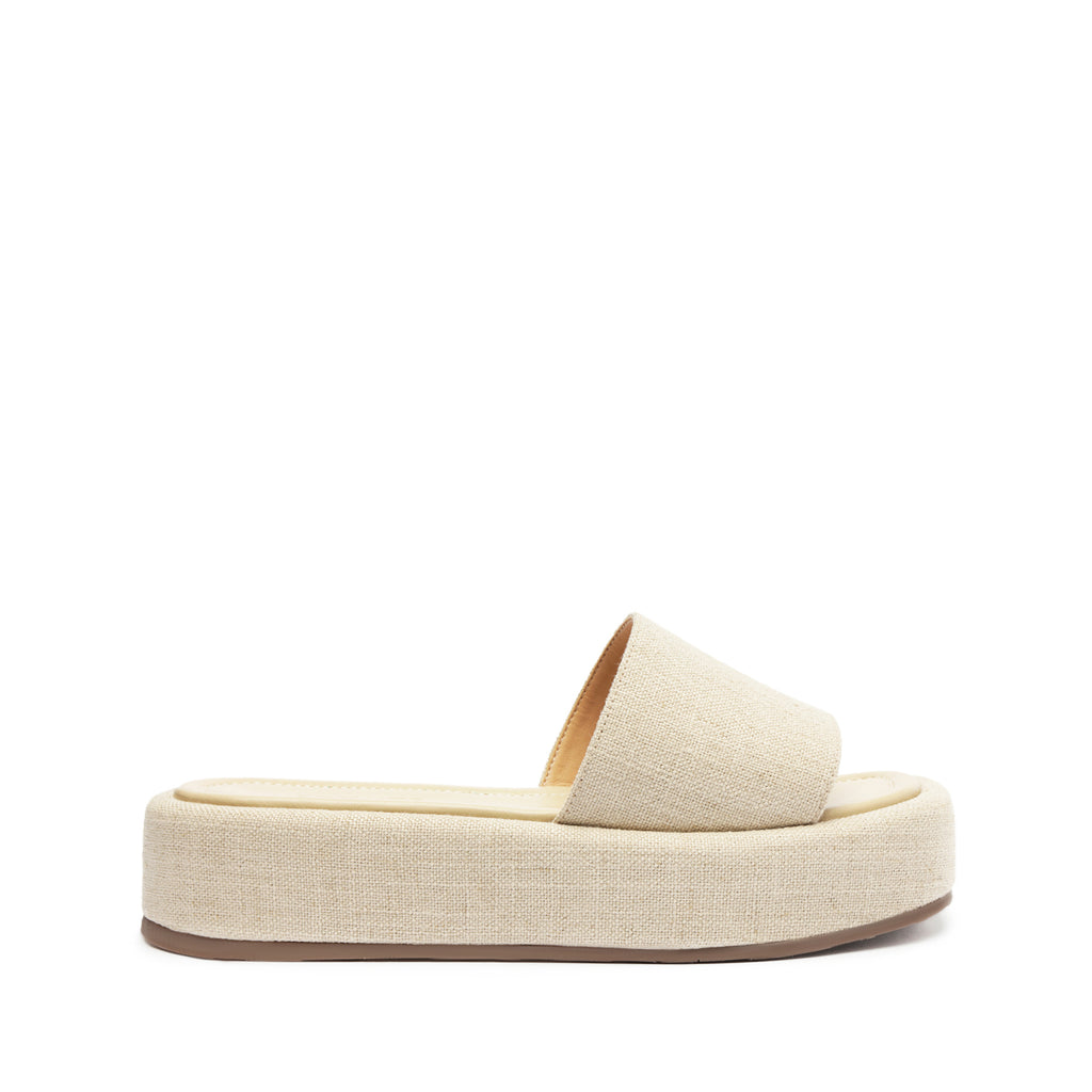 Schutz Yara Linen Flatform