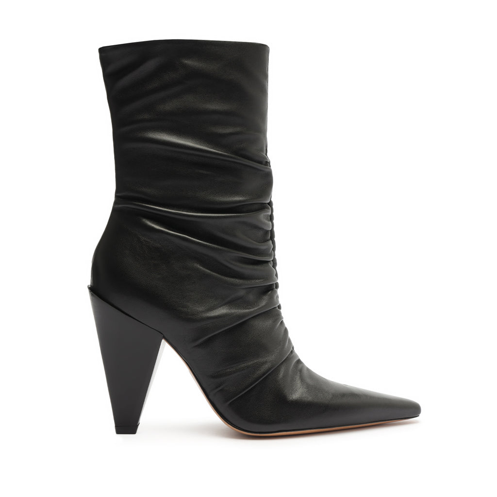 Schutz Lynn Nappa Leather Bootie