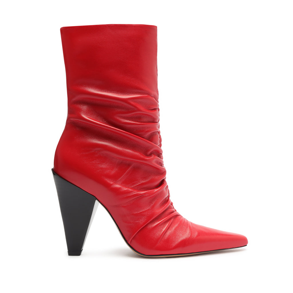 Schutz Lynn Nappa Leather Bootie