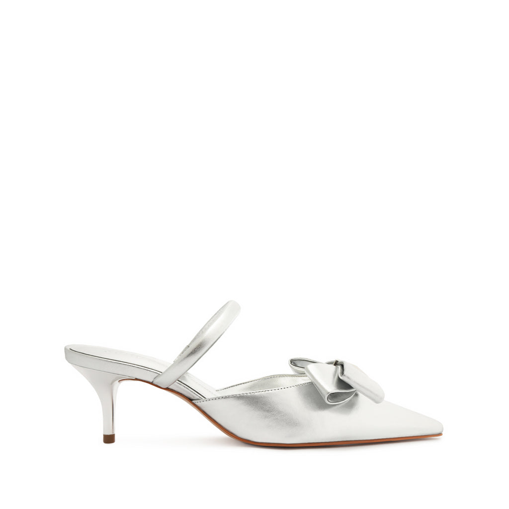 Schutz Diane Metallic Leather Pump