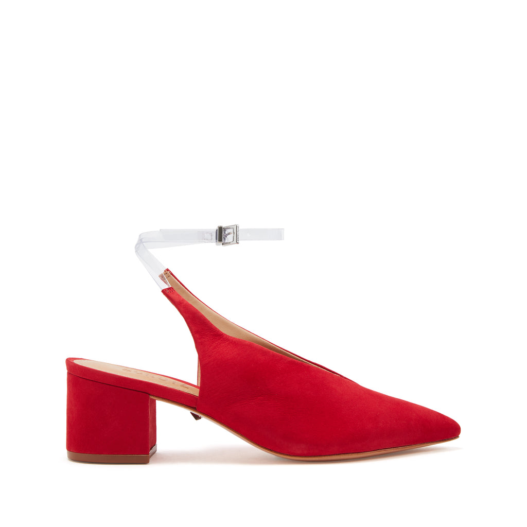 Amapoula Pointed Toe Low Heel Slingback 