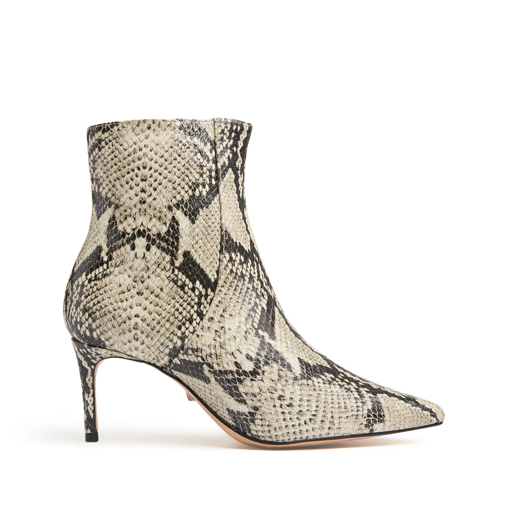Bette Ankle Bootie in Snake Print 