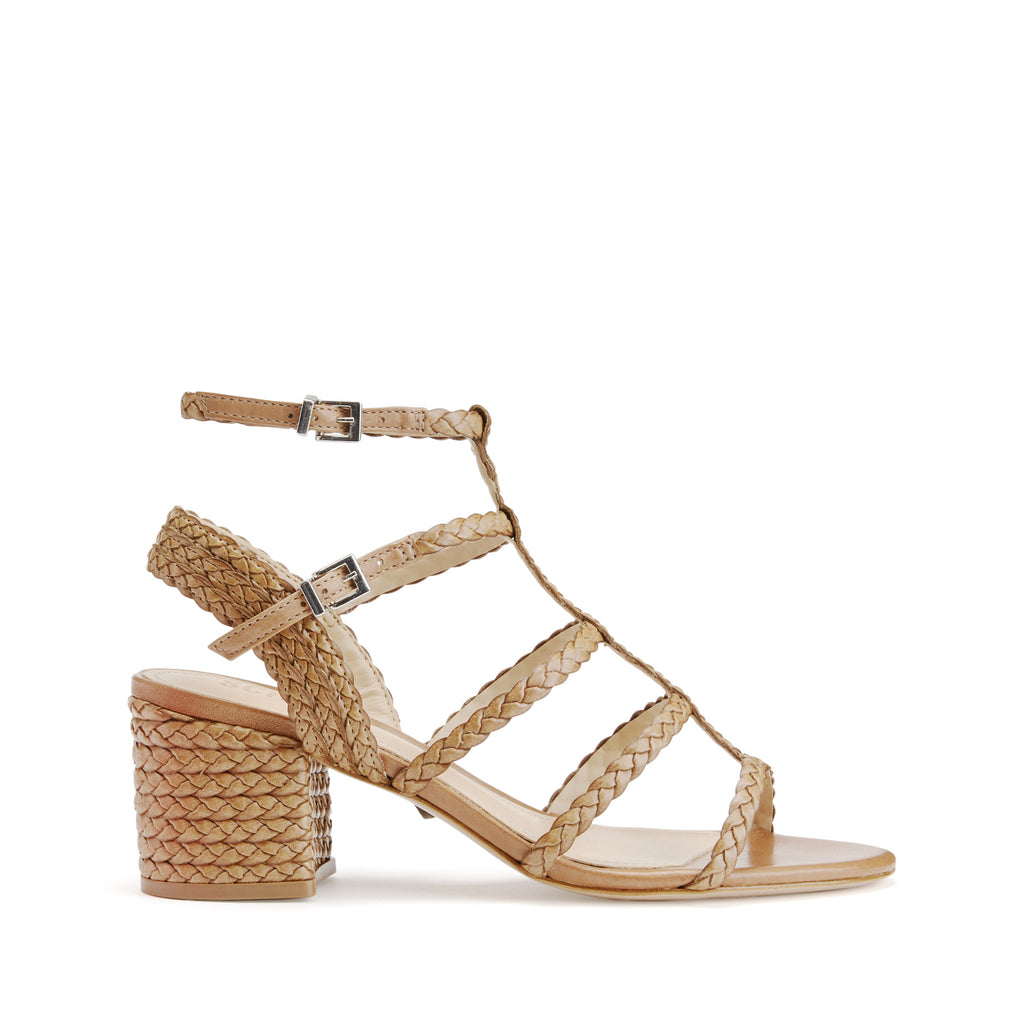 Clarcie Strappy Braided Sandal in 