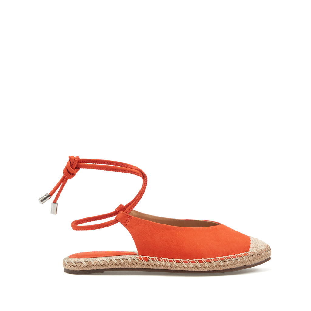 Laba Flat Espadrille in Nubuck | Schutz 