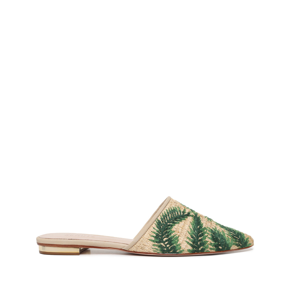 schutz flat mules