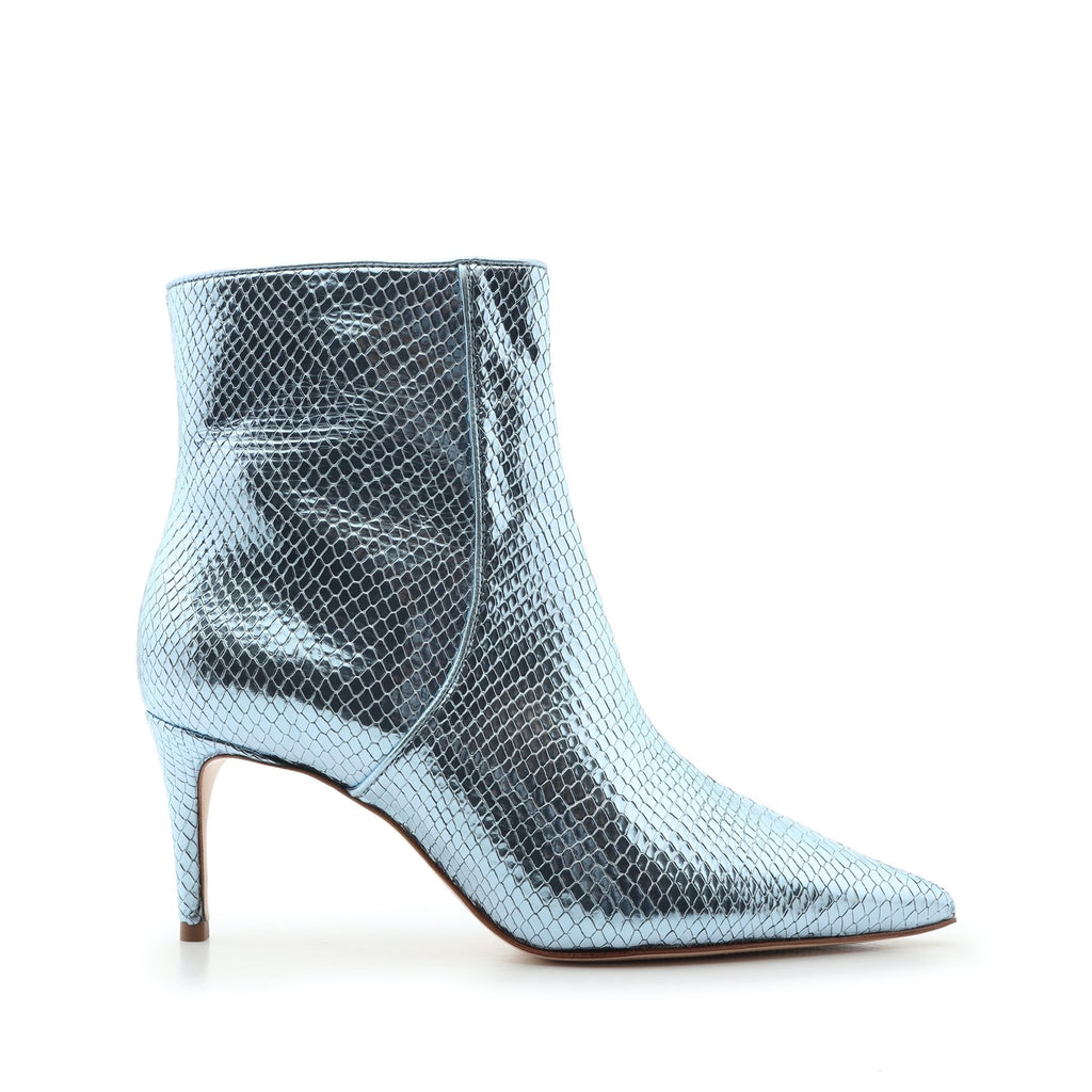 Bette Ankle Bootie in Metallic 