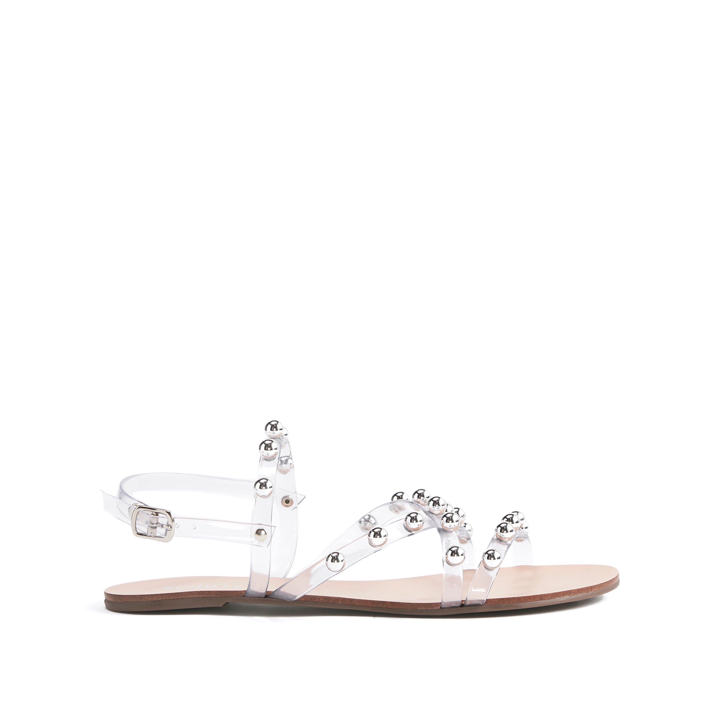 schutz transparent sandals