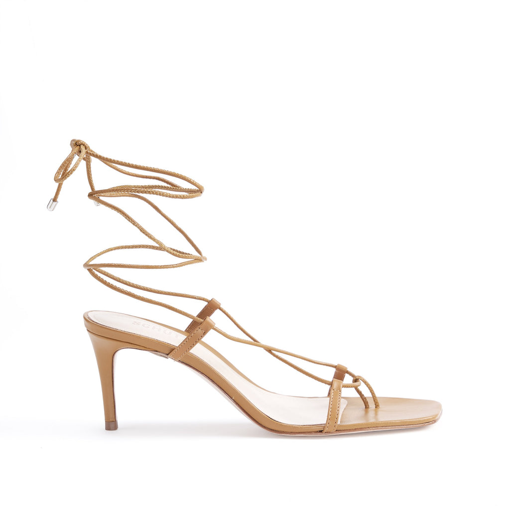 schutz lace up sandals