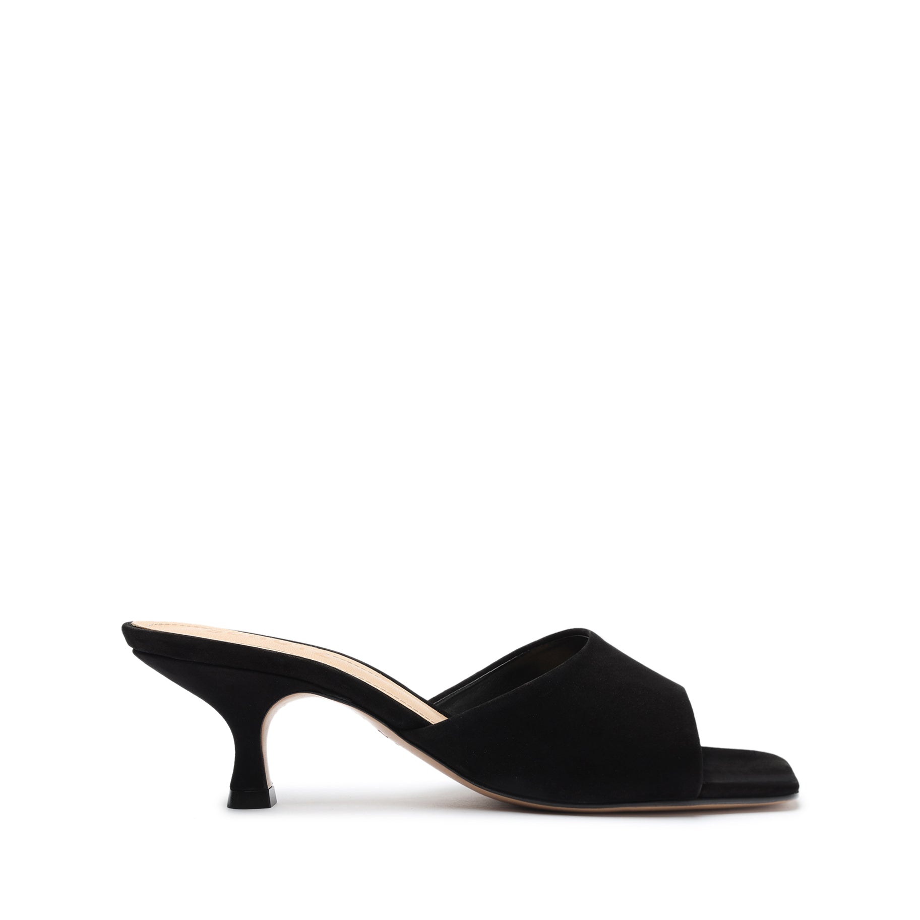 Schutz Dethalia Leather Sandal In Black