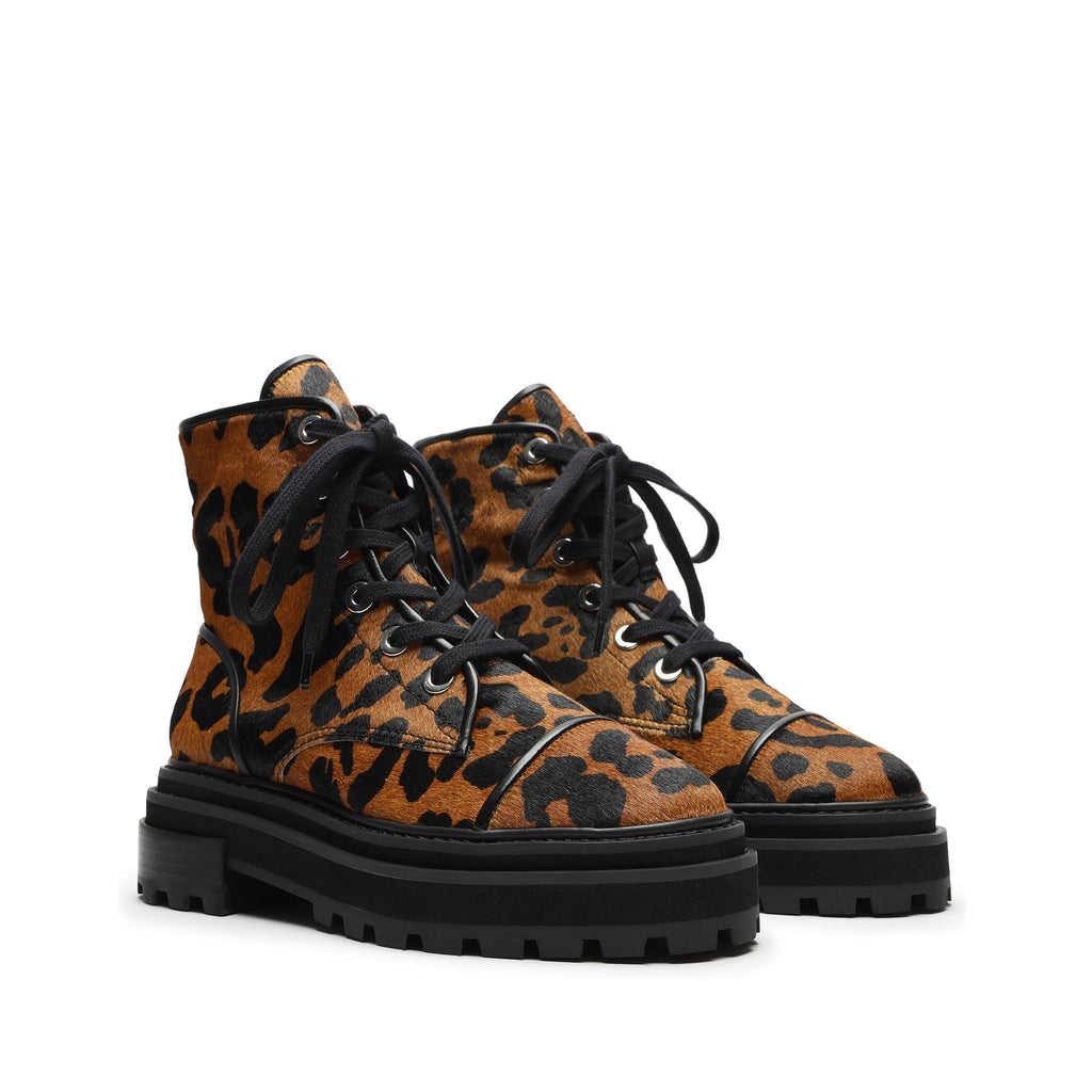 schutz leopard booties