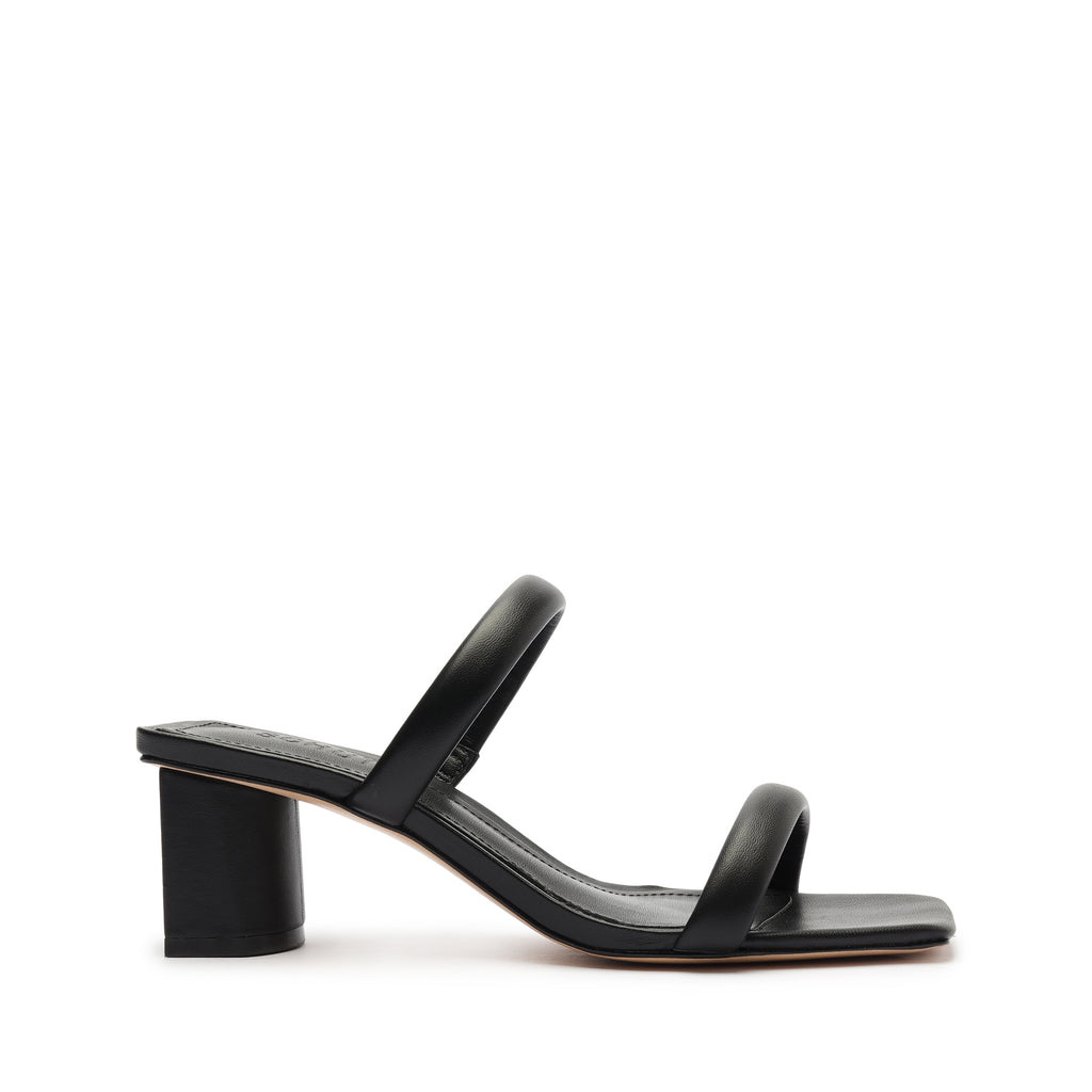 Schutz Ully Lo Nappa Leather Sandal