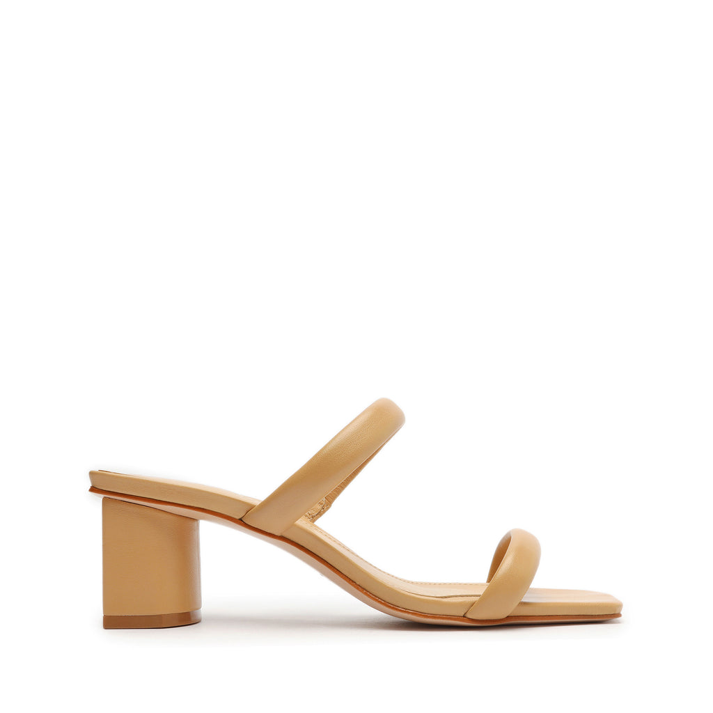 Schutz Ully Lo Nappa Leather Sandal