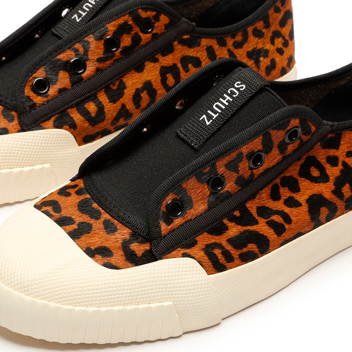schutz leopard sneakers