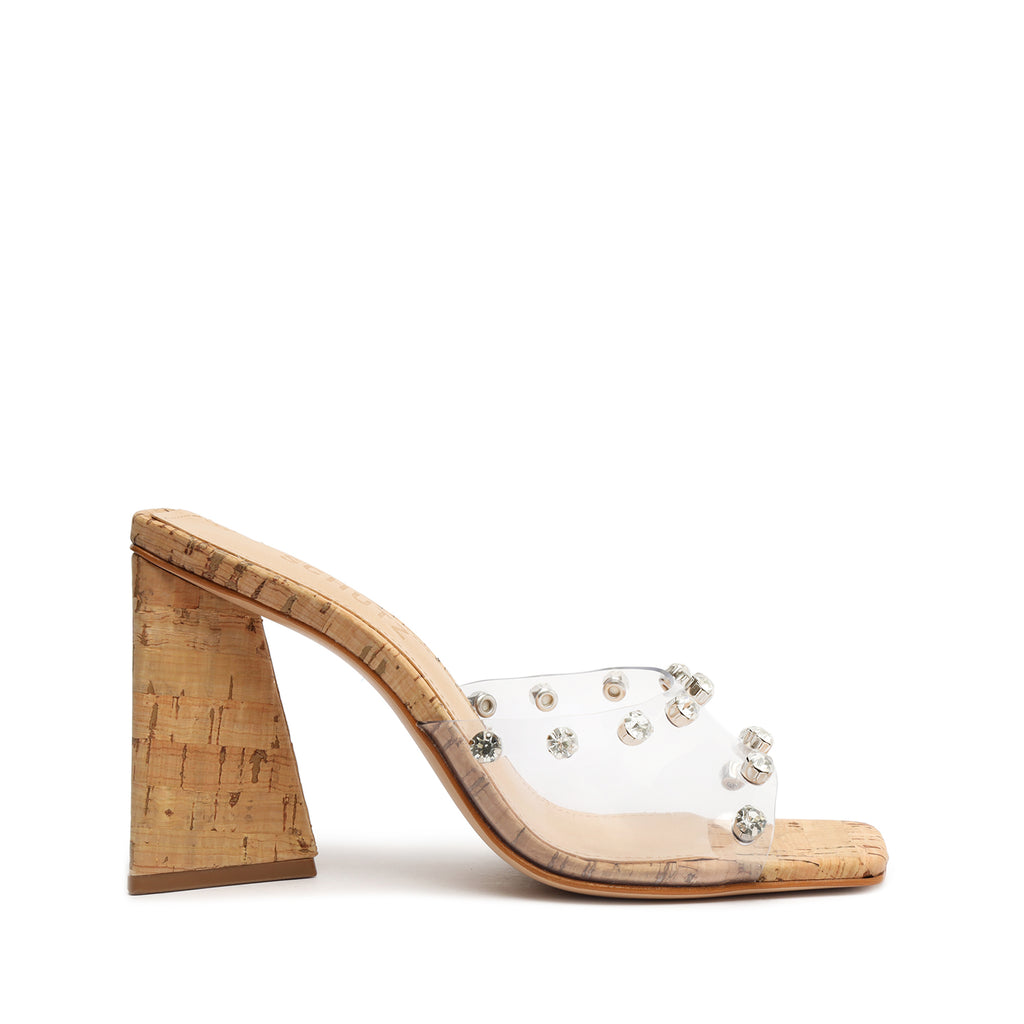 Schutz Lizah Cork Vinyl Sandal