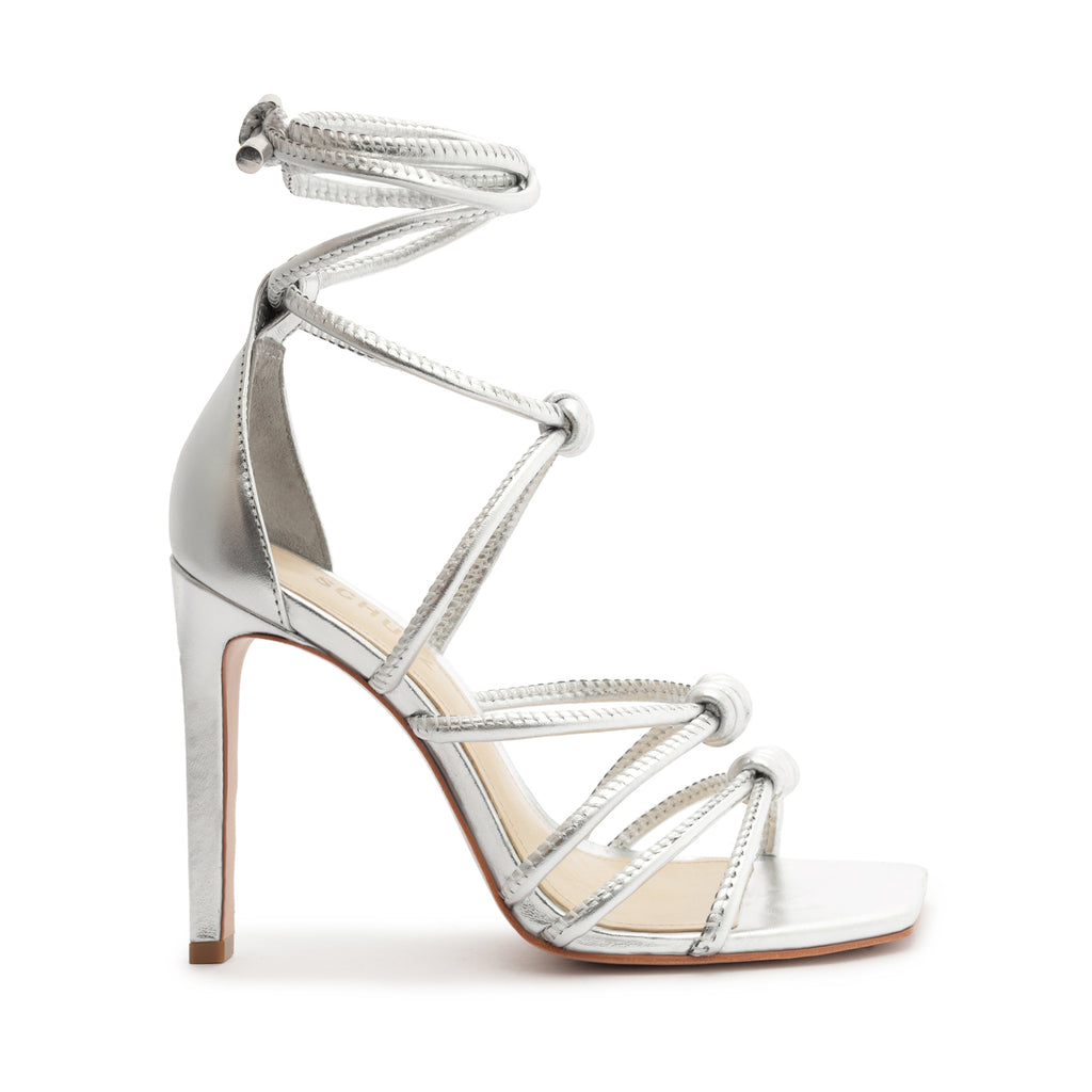 Schutz Lela Mettalic Strech Sandal