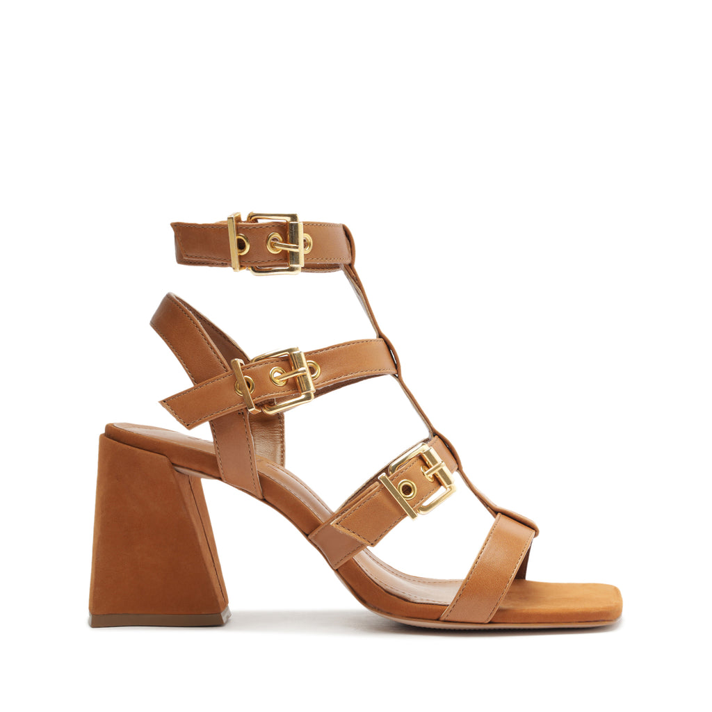 Schutz Yala Block Leather Sandal