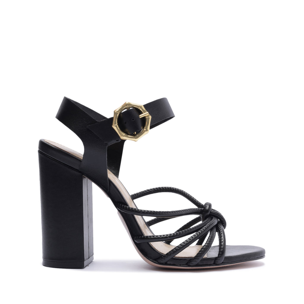 Schutz Mahi Block Leather Sandal