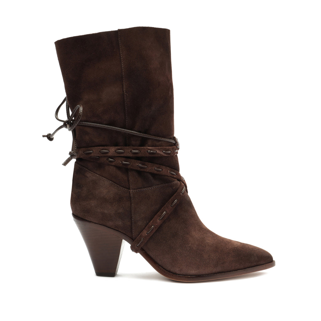 Schutz Portia Suede Bootie