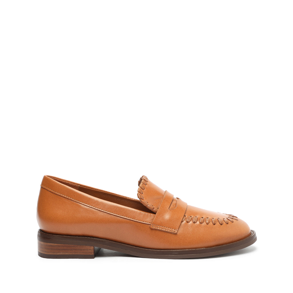 Schutz Lenon Leather Flat