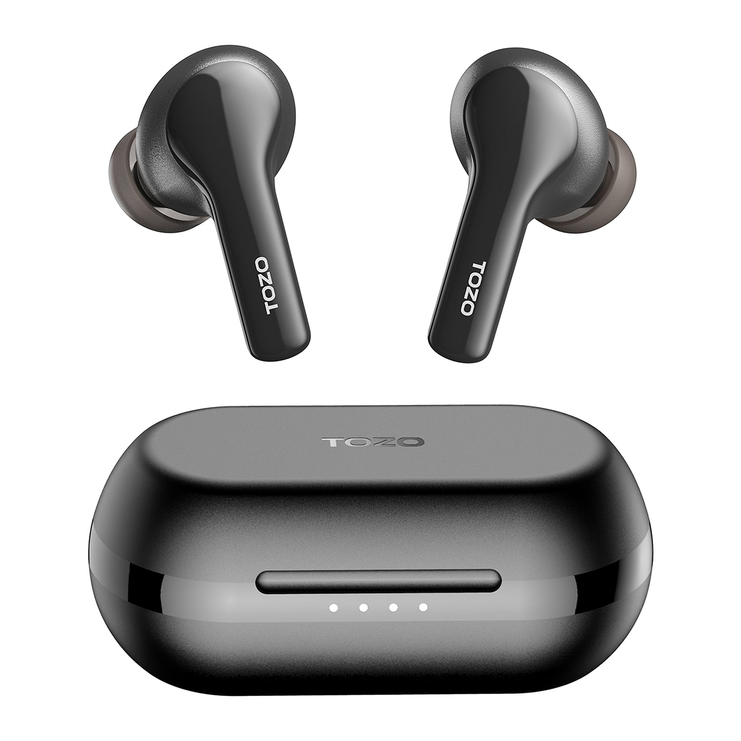 TOZO T10 Bluetooth Wireless Earbuds with Wireless Charging Case - Blac –  Simple Cell Bulk