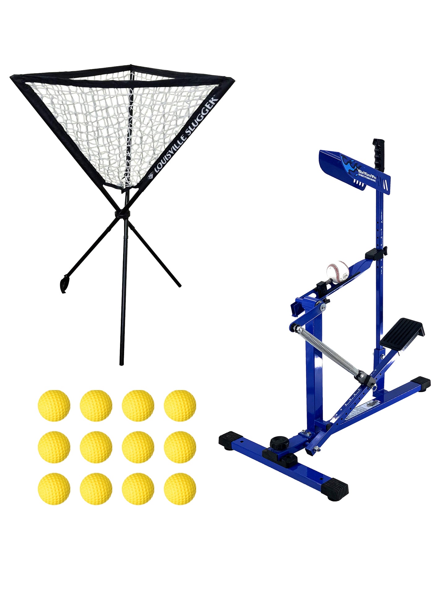 Louisville Slugger Blue Flame Pro Pitching Machine