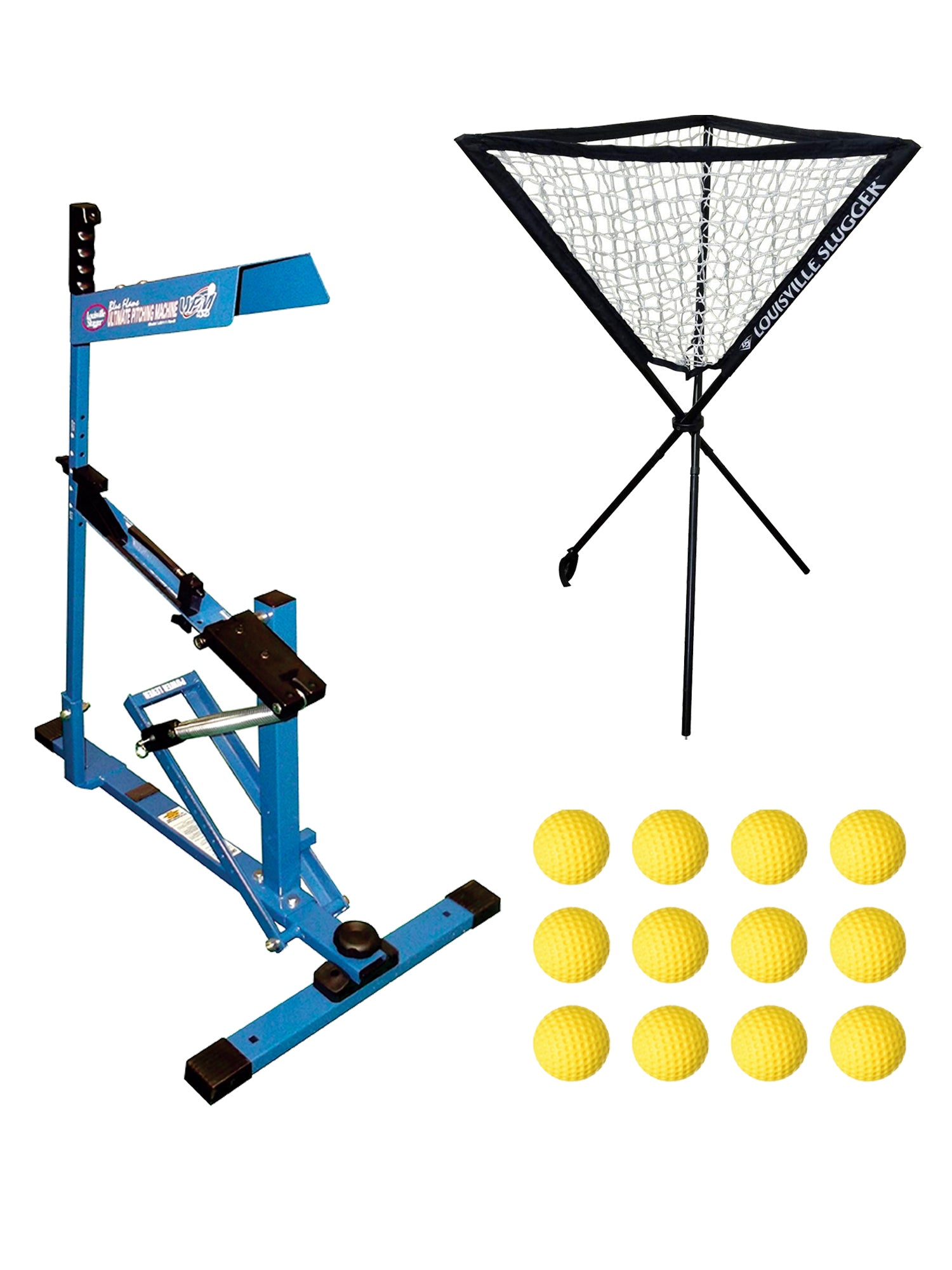 Louisville Slugger Blue Frame Pitching Machine - Pitching Machine Sale