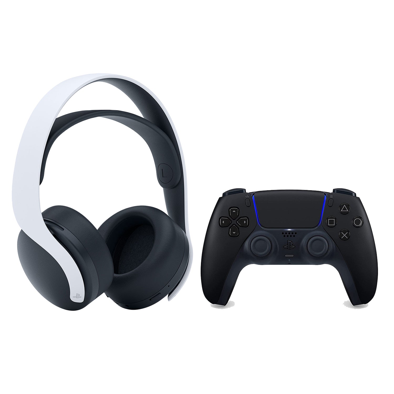 Sony PlayStation 5 Pulse 3D Wireless Gaming Headset and DualSense Controller Bundle - Glacier White