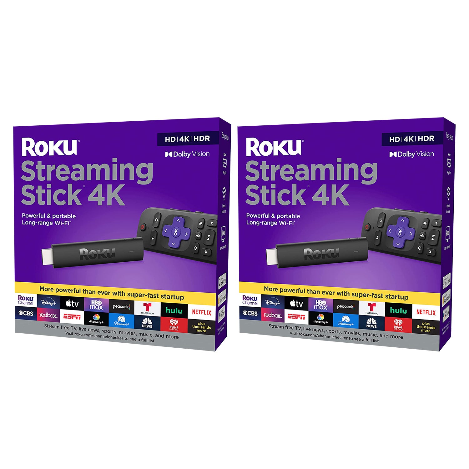 Roku Streaming Stick 4K, TV Stick streaming in 4K, HDR and Dolby Vision