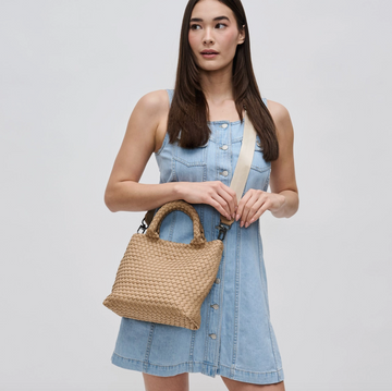 Sky's the Limit Small Tote - Nude