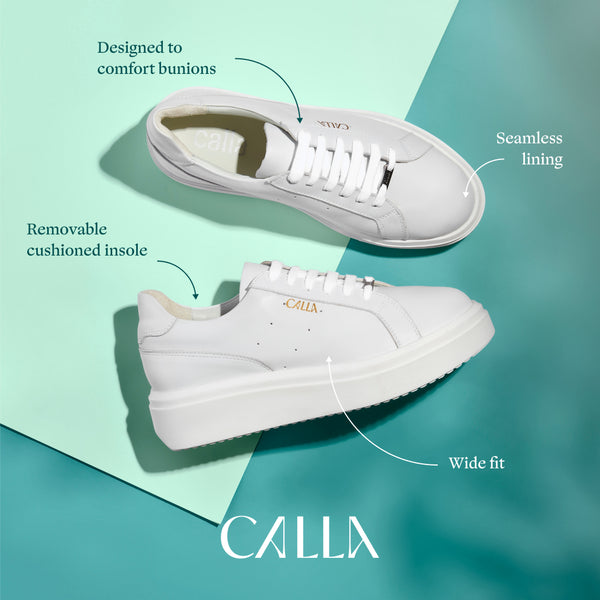 calla trainers comfort features explained