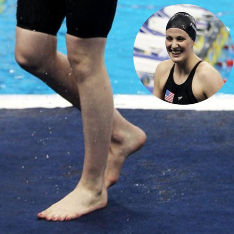 celebrities with big feet missy franklin