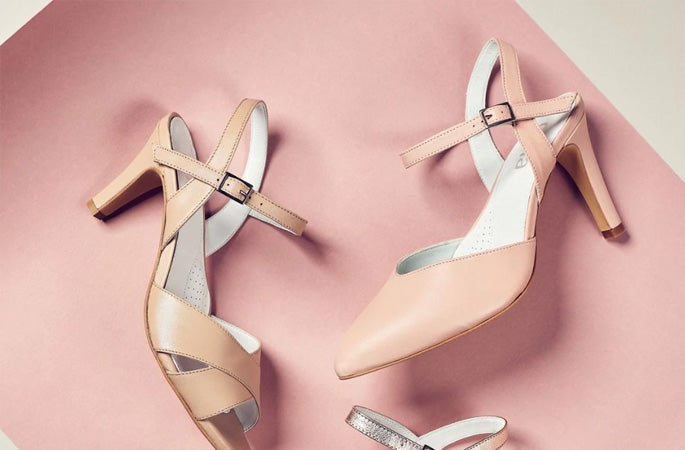 selena pink high heel shoe