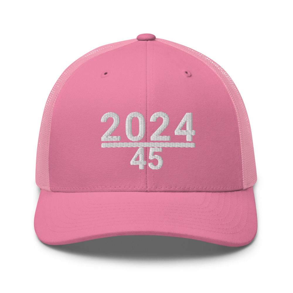 45 / 2024 hat / 2024 Trucker Cap snowhoodie