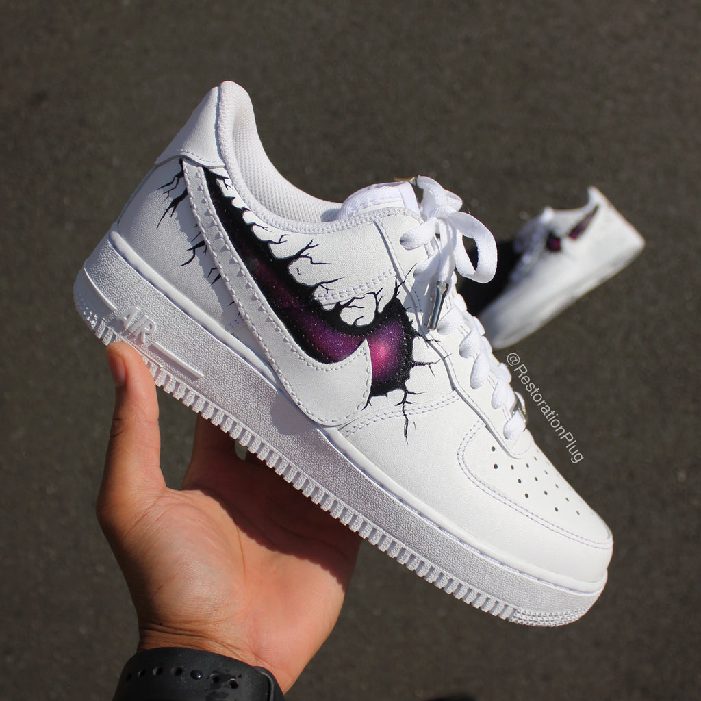 galaxy nike air force 1