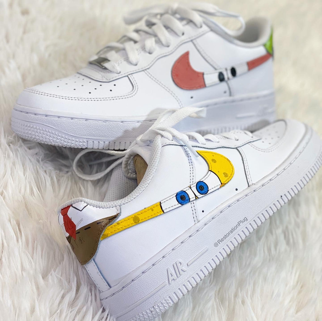 spongebob air force ones