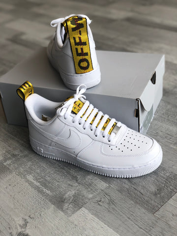 customized air force 1 off white