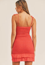 Load image into Gallery viewer, All The Romance Smocked Mini Dress
