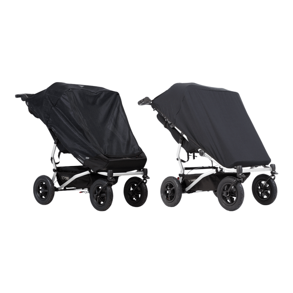 double stroller shade extender