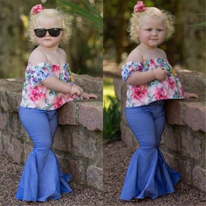 bell bottom jeans for little girls