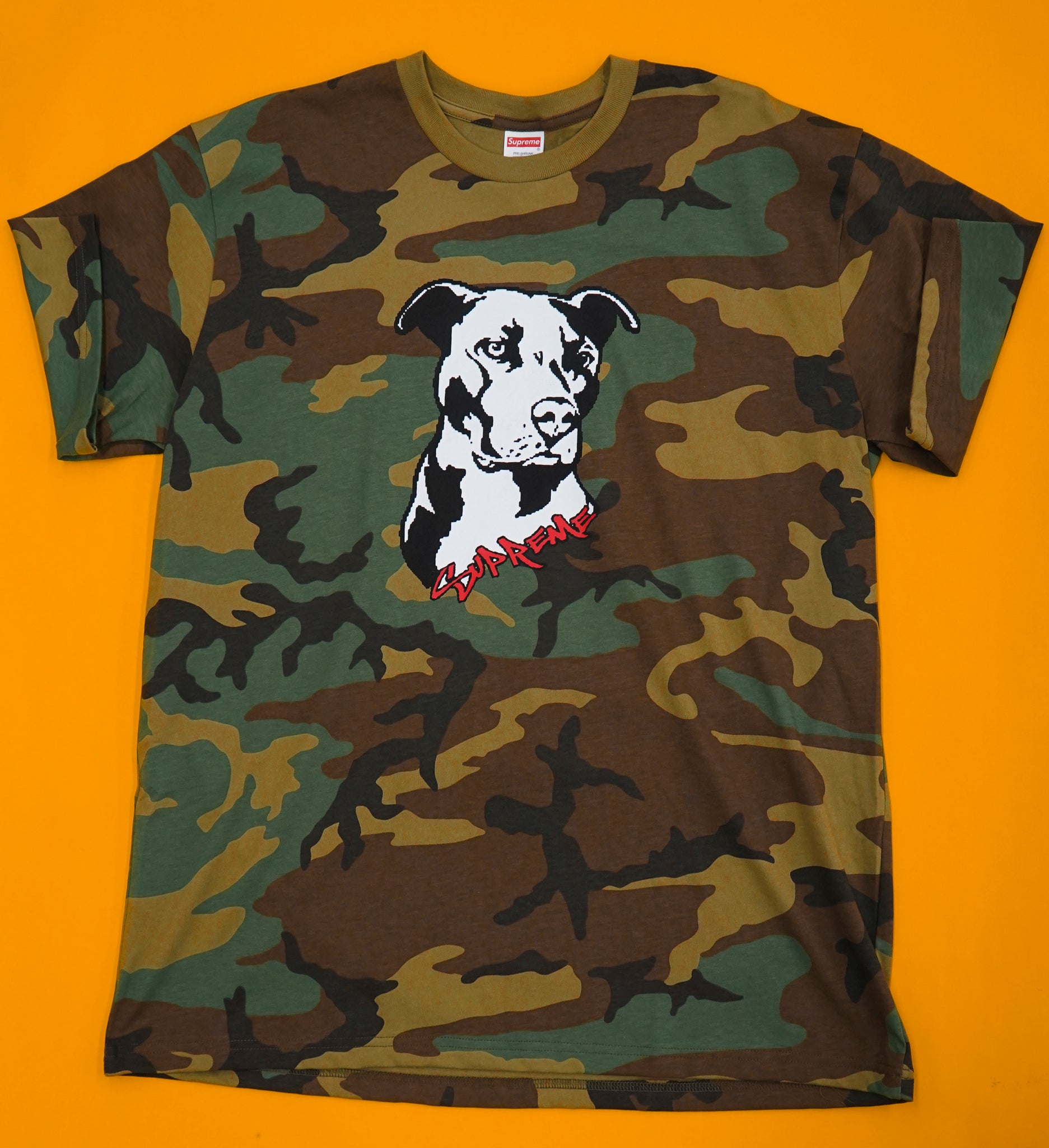 supreme pitbull tee camo