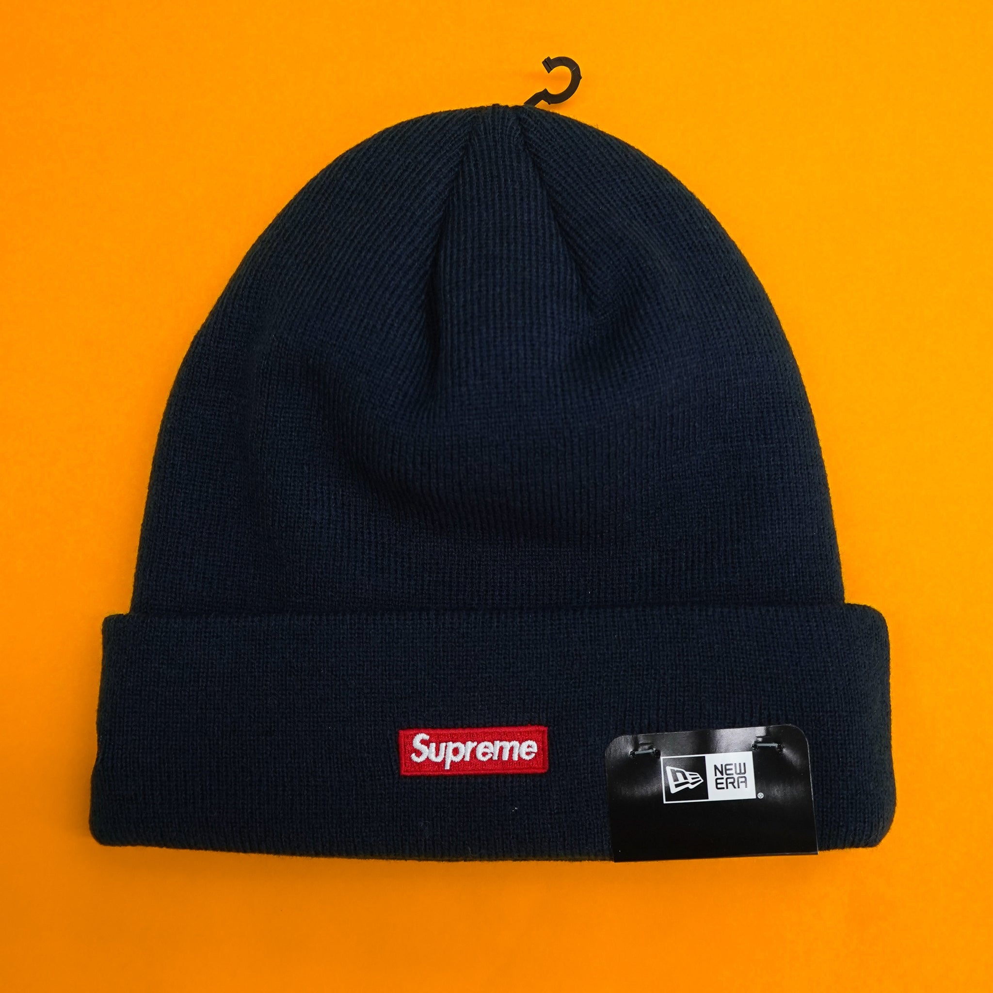 supreme x new era beanie