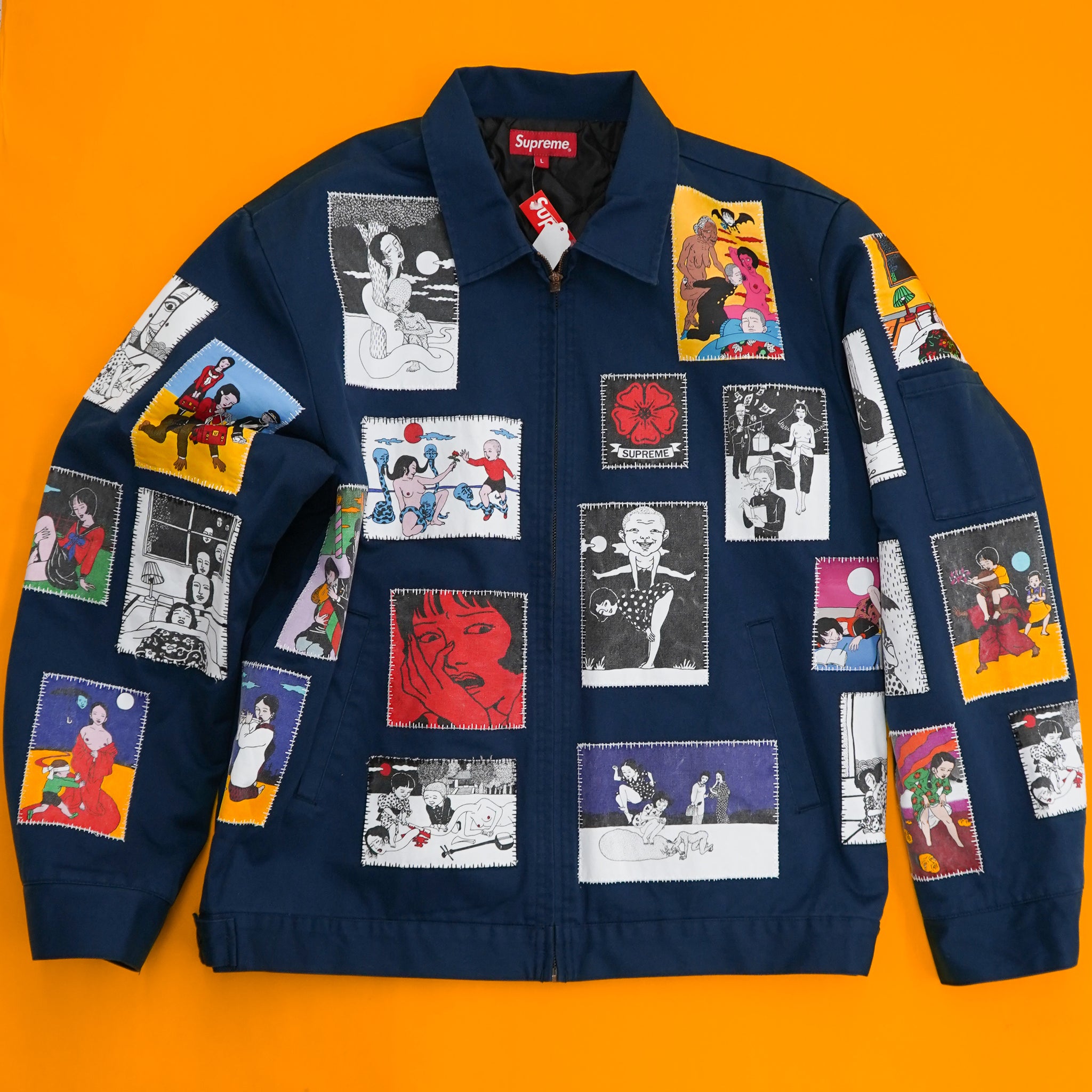 Supreme Toshio Saeki Work Jacket – Detoxboutique