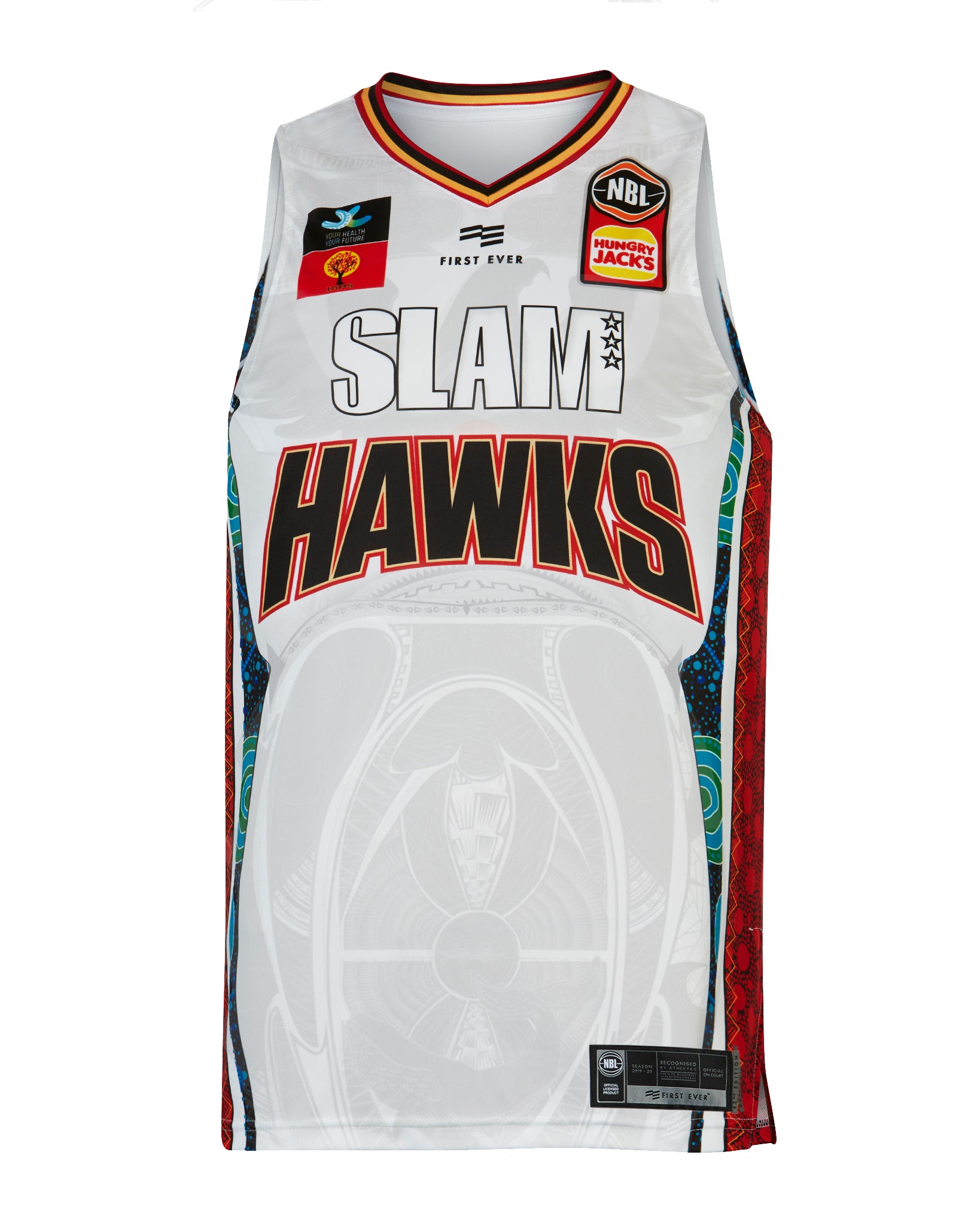 hawks white jersey