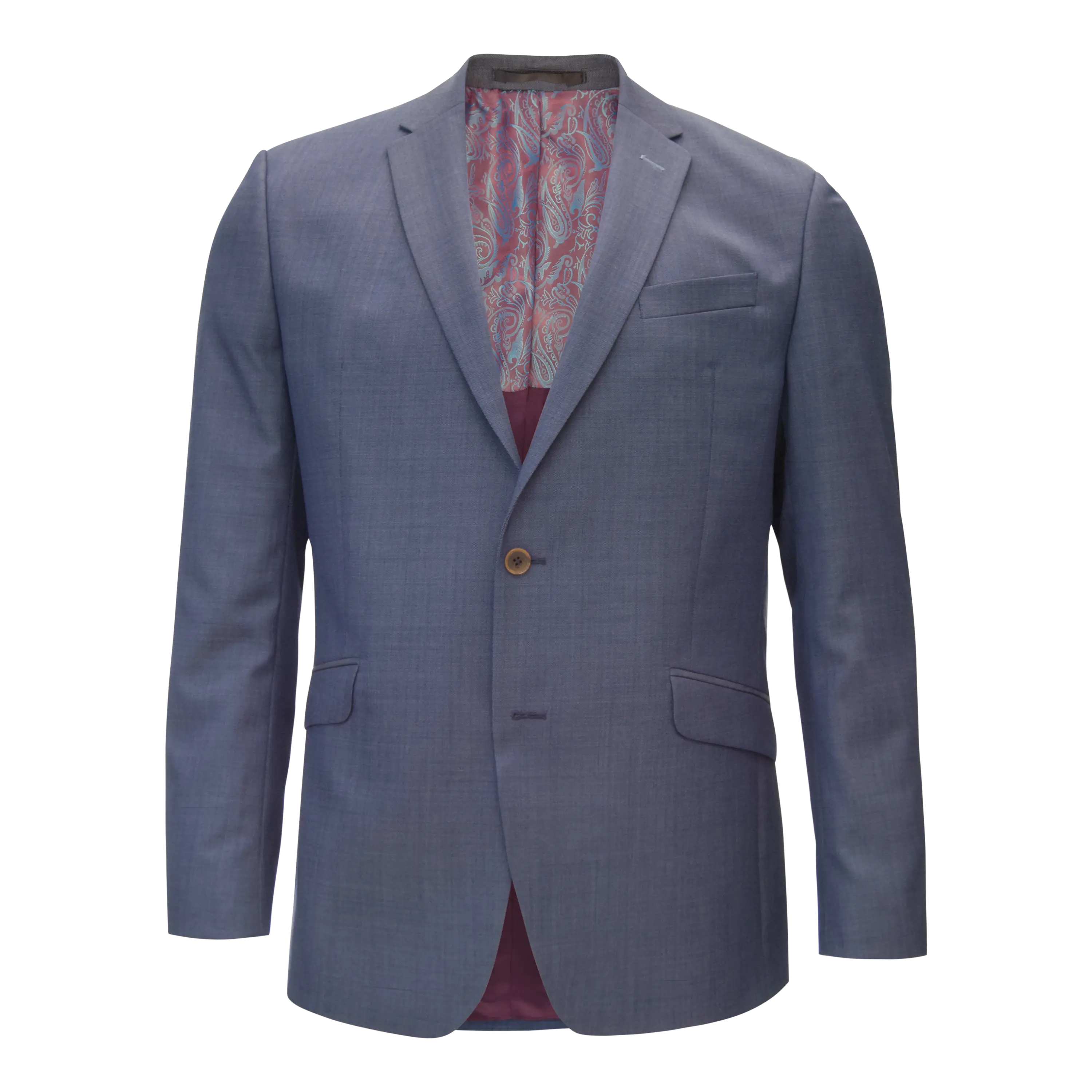 Coes Pin Dot Suit Jacket for Men in Blue