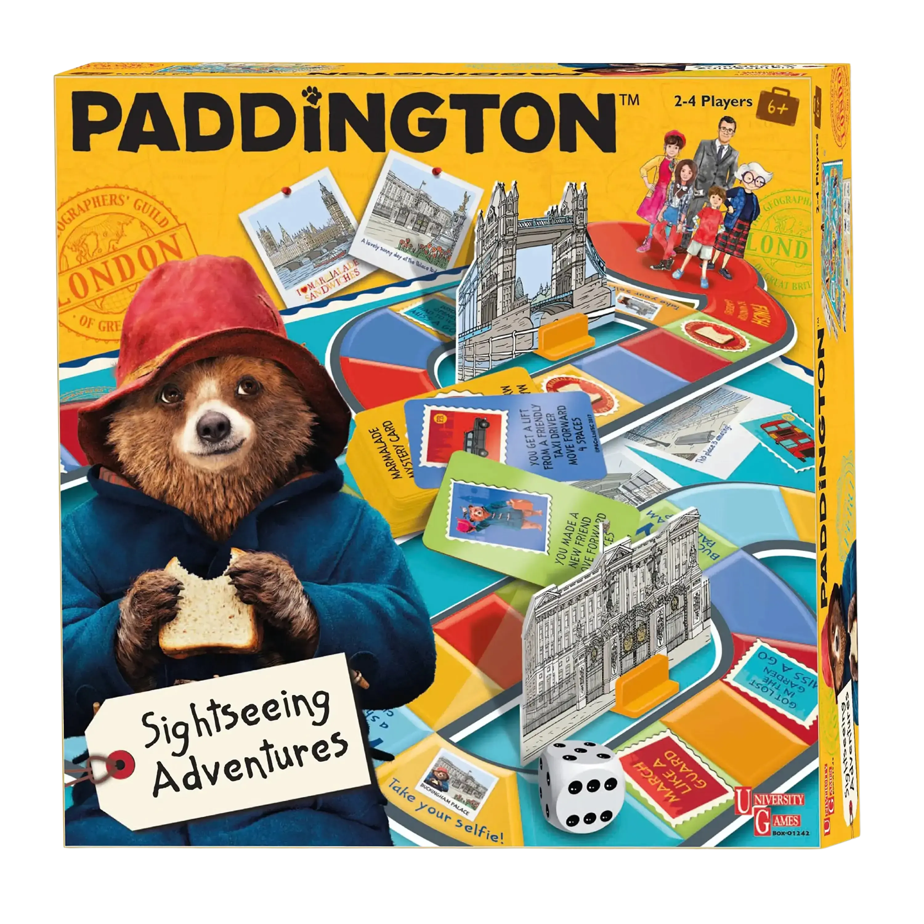 University Games Paddington Sight Seeing Board Game