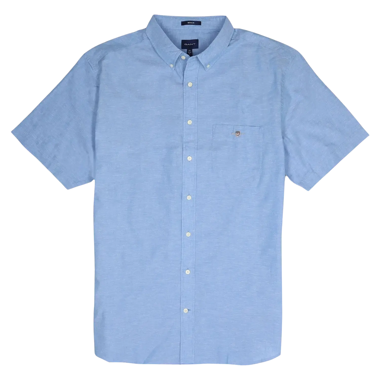 GANT Short Sleeve Linen Blend Shirt for Men