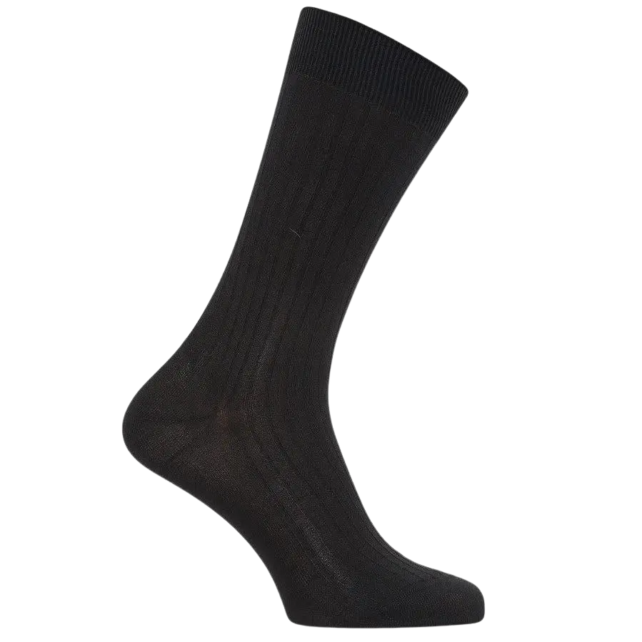 Pantherella Mens Socks in Charcoal