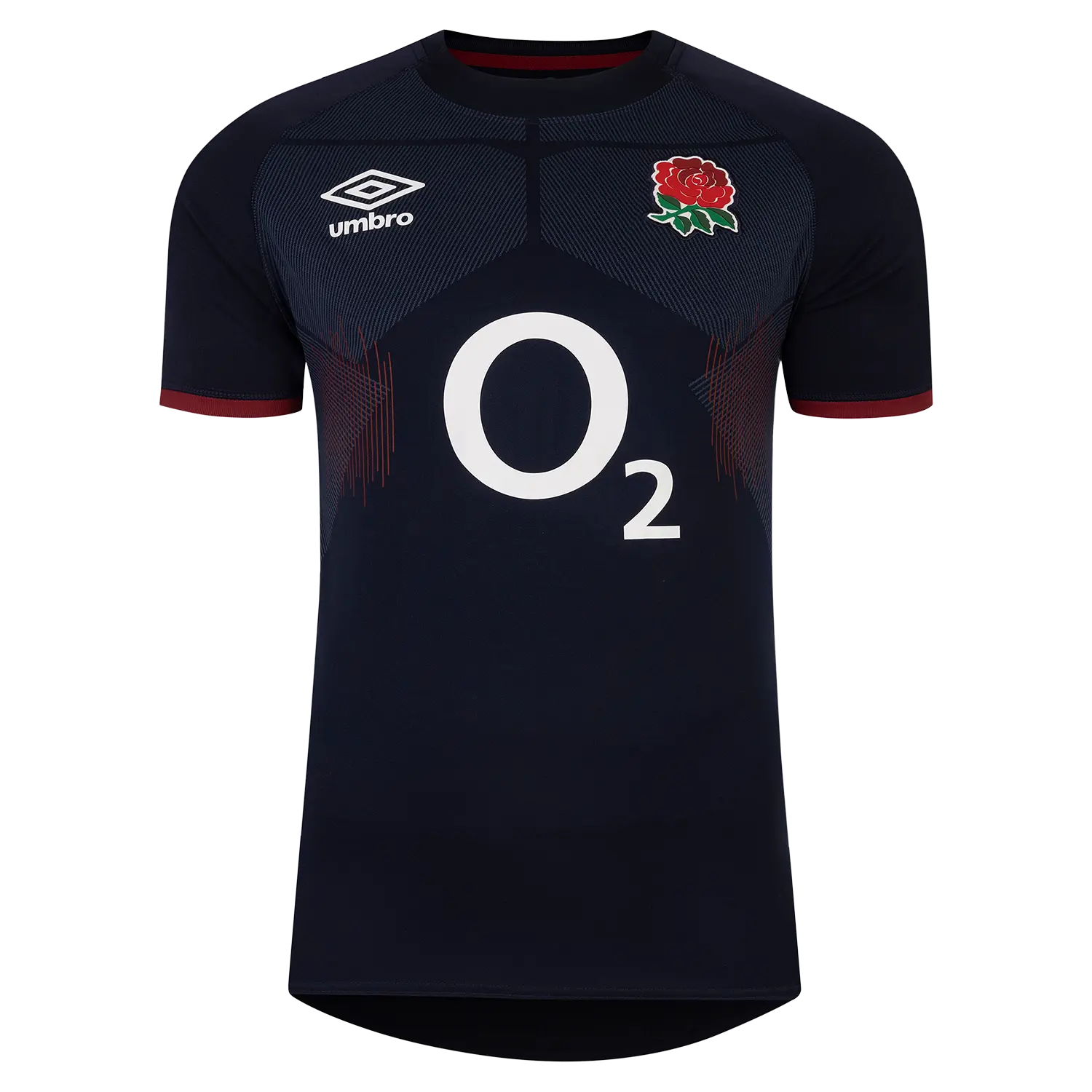 Umbro England Rugby Alternate Replica Jersey Short-Sleeved Top